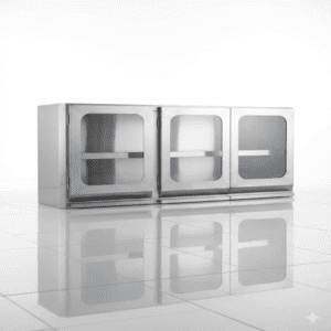 Glass Door Wall Mounted Cabinet