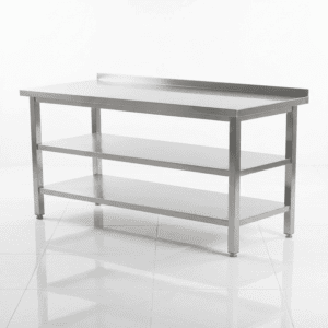 Working Table Under Two Shelf